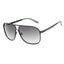 Guess Lunettes Solaires Métal Noir, Verres Dégradés Gris