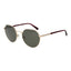 Gant Lunette Or Métal, Verres Verts, Style Panto