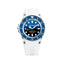 Bobroff White Rubber Sport Watch - Apparel & Accessories > Jewelry > Watches from Bobroff