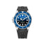 Bobroff Montre Sport Automatique Caoutchouc Noir 42 Mm Verre Saphir Dial Bleu Étanche 100 ATM - Apparel & Accessories > Jewelry > Watches from Bobroff