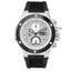 Bobroff Black Rubber Bracelet Watch - from Bobroff