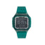 Adidas Montre Digitale Quartz Résine Verte 45mm GMT One Étanche 5 ATM Cadran Gris Bracelet Vert - Apparel & Accessories > Jewelry > Watches from Adidas