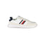 Tommy Hilfiger Chaussures Décontractées En Cuir Blanc Homme Semelle Amovible Confort Durable - Apparel & Accessories > Shoes > Sneakers from Tommy Hilfiger