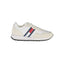 Tommy Hilfiger Baskets Homme Cuir Blanc Logo Contrastant Empiècements Polyester Confort Moderne - Apparel & Accessories > Shoes > Sneakers from Tommy Hilfiger