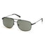 Kenneth Cole Lunette Métal Noir, Verres Verts, Protection UV