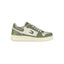Tommy Hilfiger Baskets Cuir Vert Premium, Style Urbain, Confort