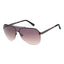 Guess Lunettes Aviateur Bronze, Métal Premium, Verres Dégradés
