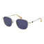 Replay Lunette Silver Metal, Verres Bleus, Protection UV Totale