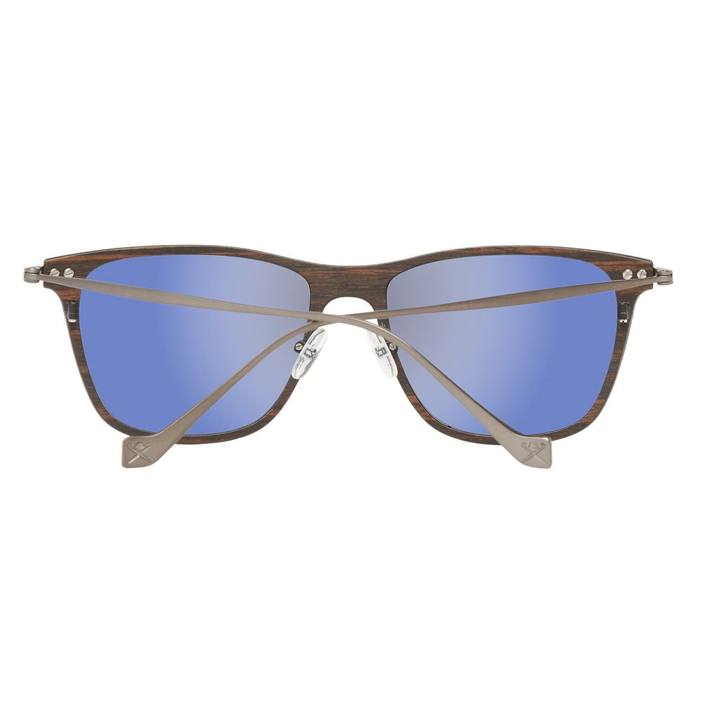 Hackett Lunettes Métal Gris, Verres Photochromiques Premium