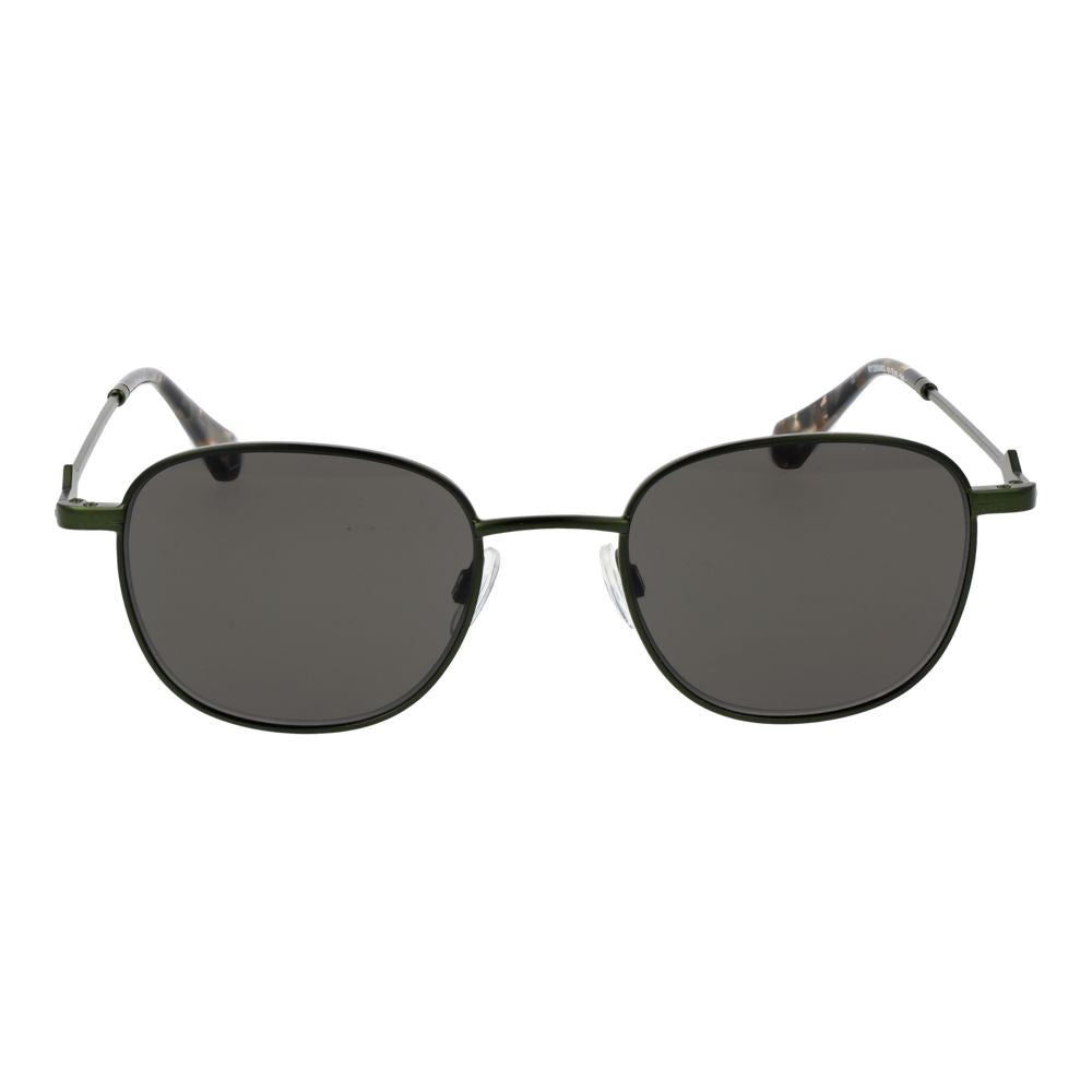 Replay Lunettes Soleil Métal Bicolore, Verres Gris, Protection UV