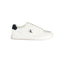Calvin Klein Baskets Blanches, Polyuréthane, Accents Bleus