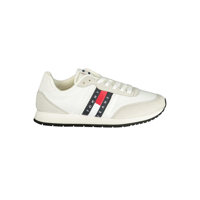 Tommy Hilfiger Baskets Blanc, Polyuréthane, Logo Iconique - Tommy Hilfiger | Hollys Men