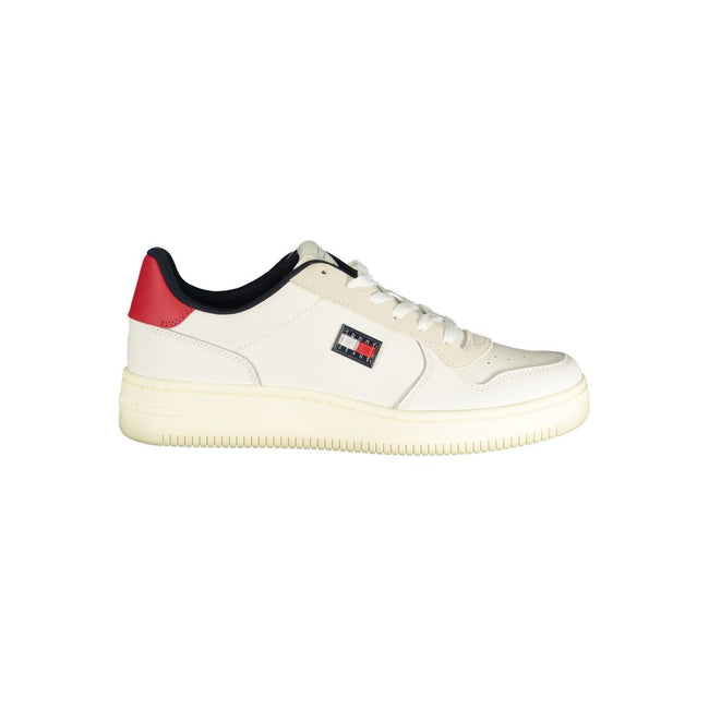 Tommy Hilfiger Baskets blanches, détails rouges, semelle amovible - Tommy Hilfiger | Hollys Men
