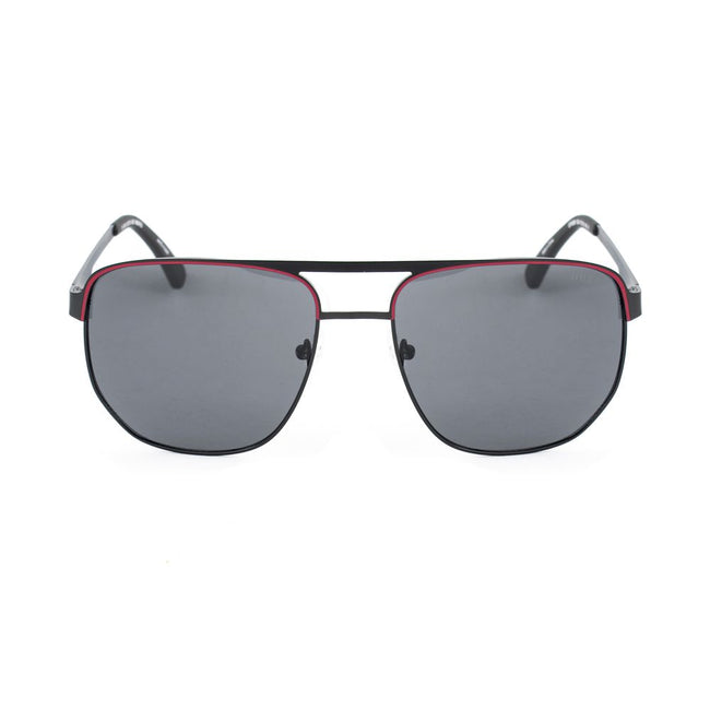 Guess Lunettes de Soleil Métal Noir, Verres Dégradés Bruns - Guess | Hollys Men