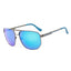 Guess Lunettes aviateur métal gris, style classique masculin