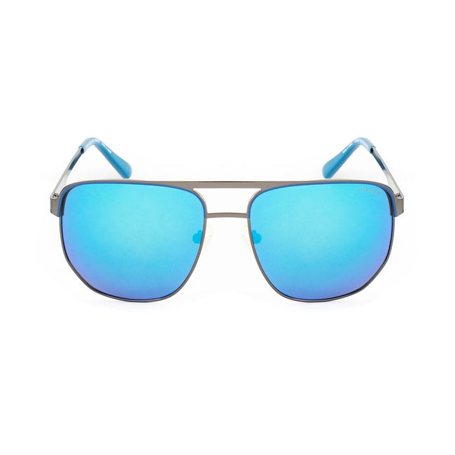 Guess Lunettes aviateur métal gris, style classique masculin - Guess | Hollys Men