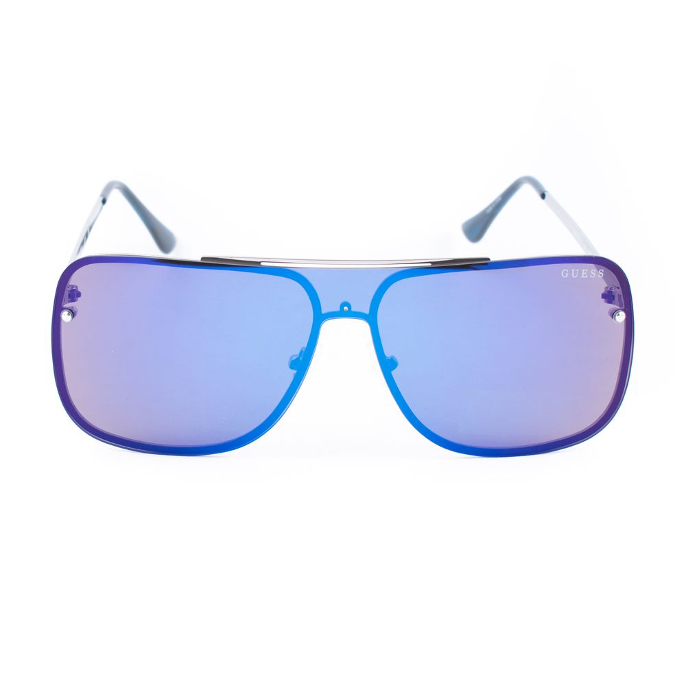 Guess Lunettes Soleil Métal Gris, Protection UV, Style Moderne
