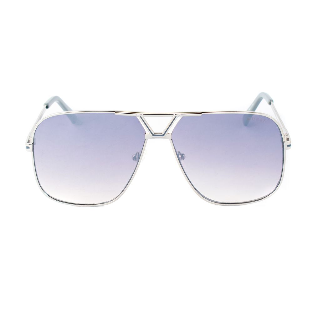 Guess Lunette Metal Gris, Protection UV 100%, Style Moderne