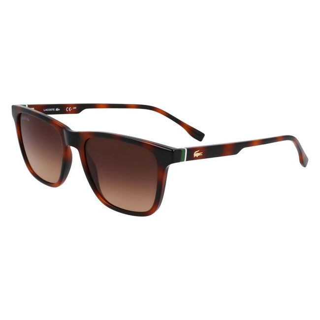 Lacoste Lunettes Solaires Marron, Protection UV, Injectées - Lacoste | Hollys Men