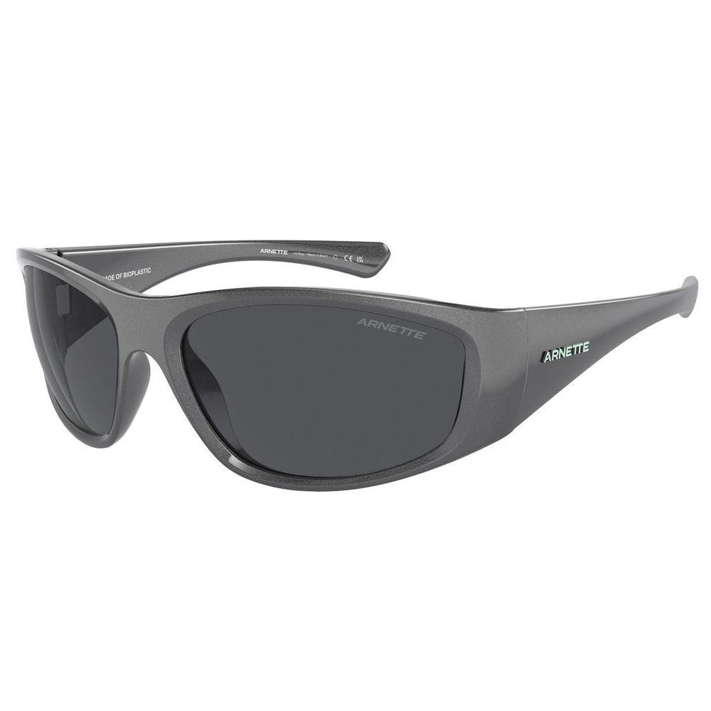 Arnette Lunettes Grises, Résine Premium, Protection UV Catégorie 3