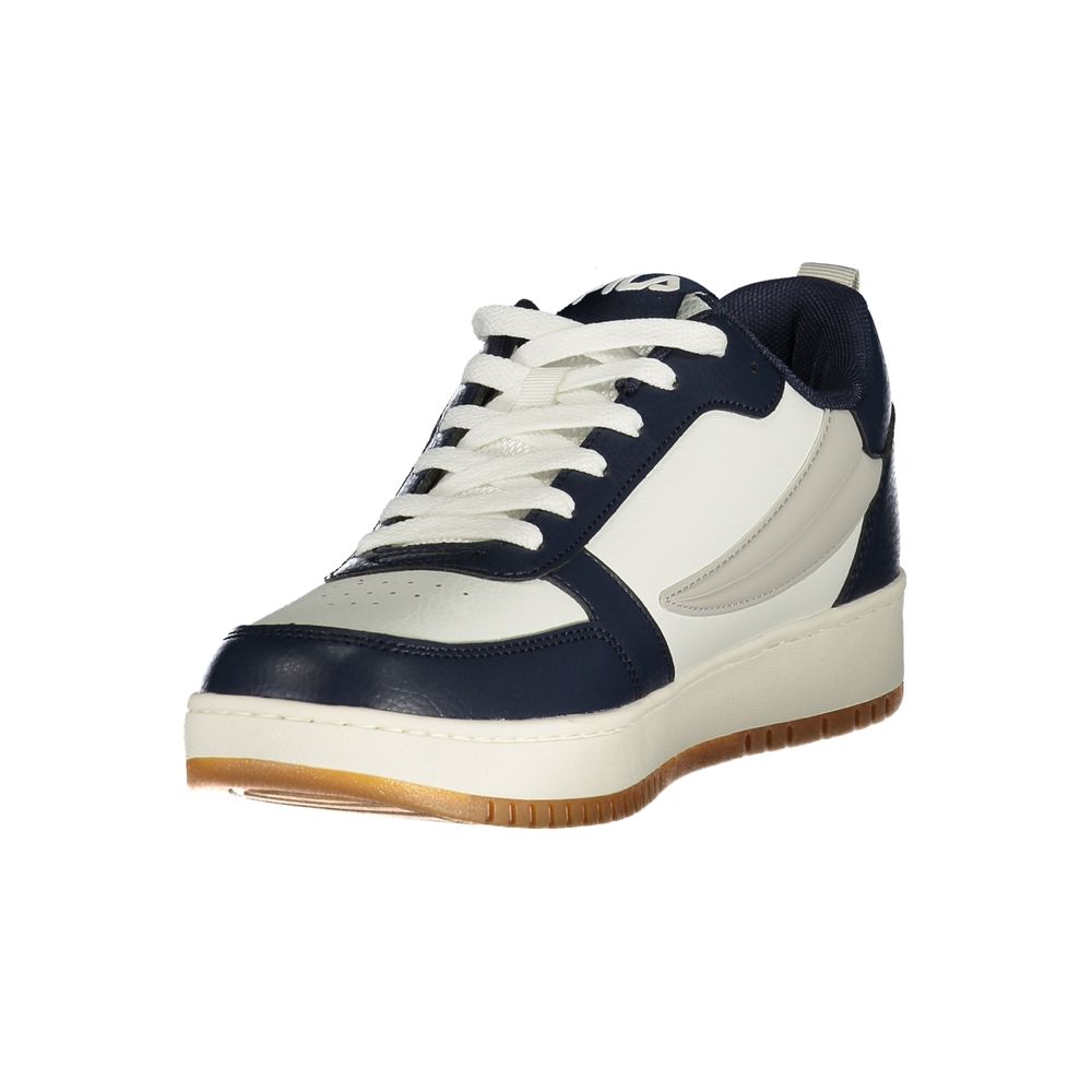 Fila Baskets Sport Bleues, Détails Contrastés Gris Blanc