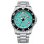 Citizen Montre Sport Automatique, Acier Gris, Cadran Orange