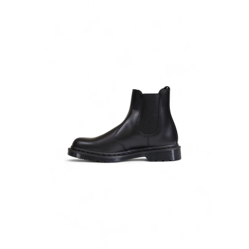 Dr. Martens Bottines Chelsea, Cuir Noir, Semelle Caoutchouc