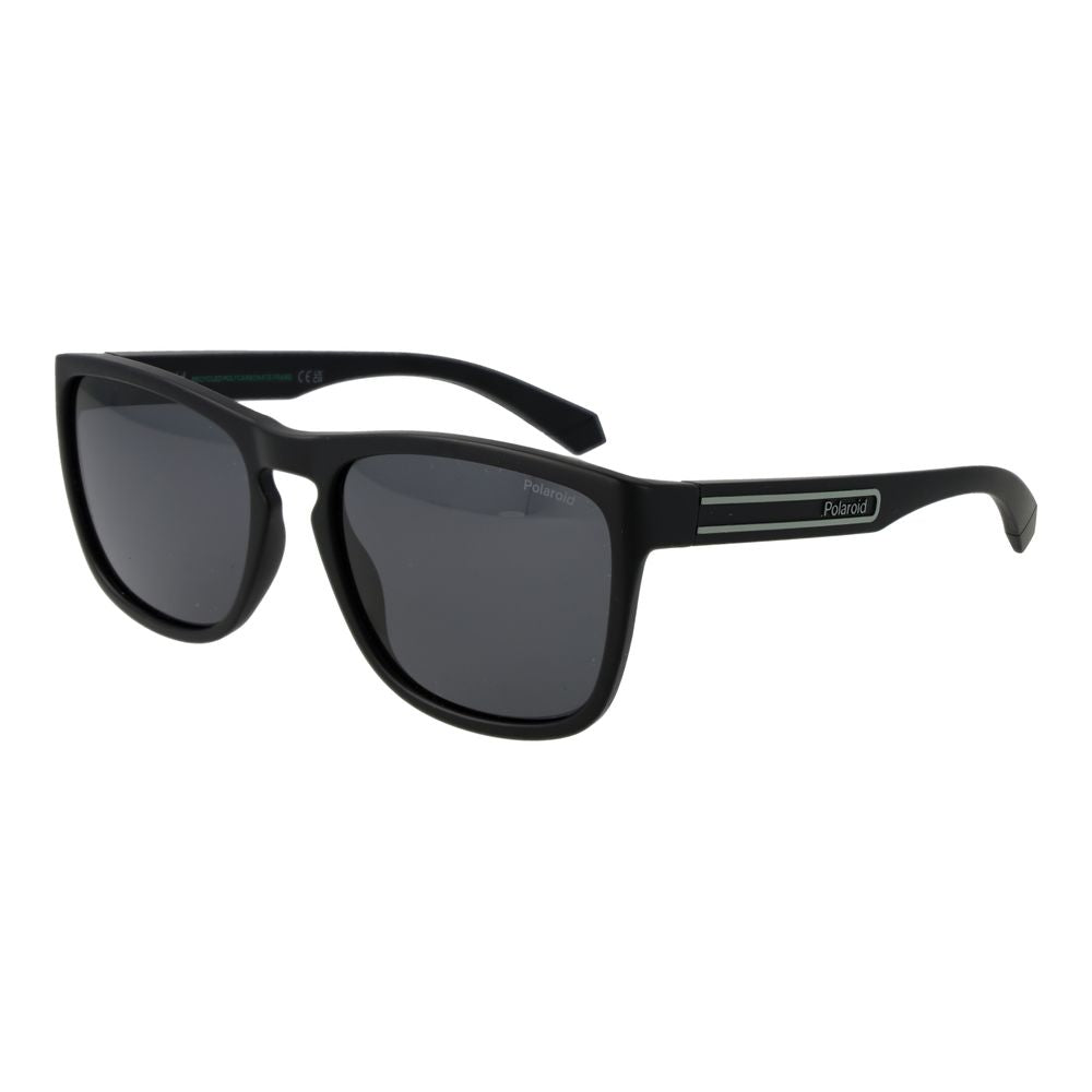 Polaroid Lunettes soleil noires, polycarbonate polarisées UV 100%