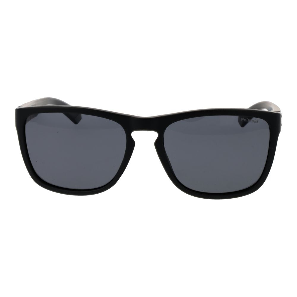 Polaroid Lunettes soleil noires, polycarbonate polarisées UV 100%