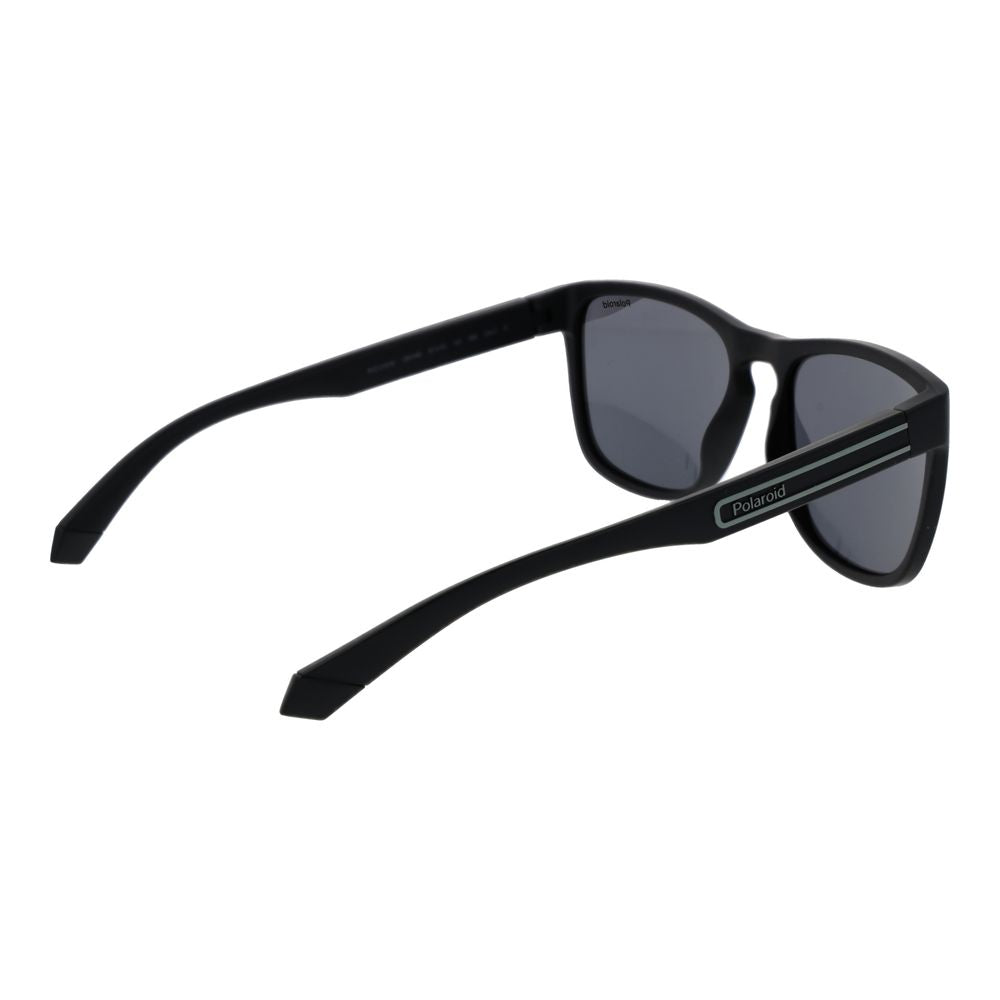 Polaroid Lunettes soleil noires, polycarbonate polarisées UV 100%