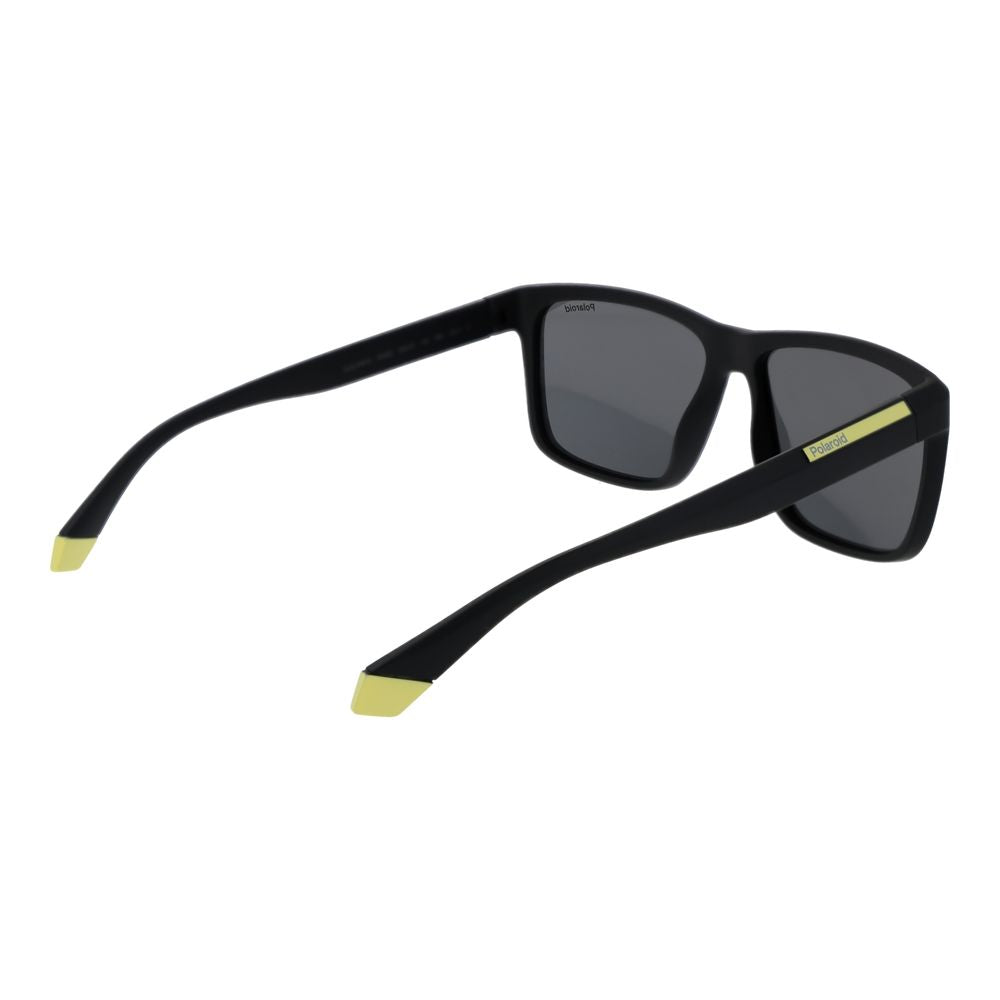 Polaroid Lunette Soleil Noire, Polycarbonate, Polarisée Premium