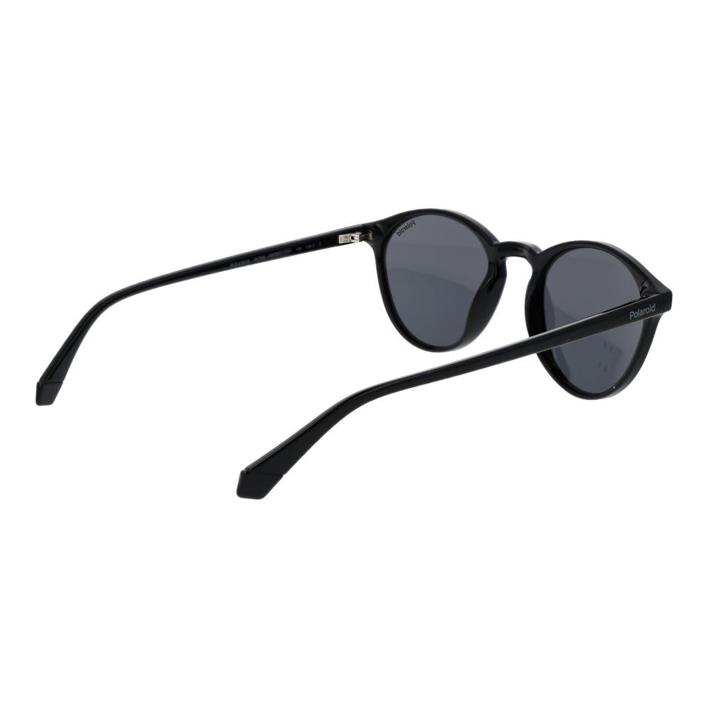 Polaroid Lunettes Soleil Noires, Polycarbonate, Polarisées Homme