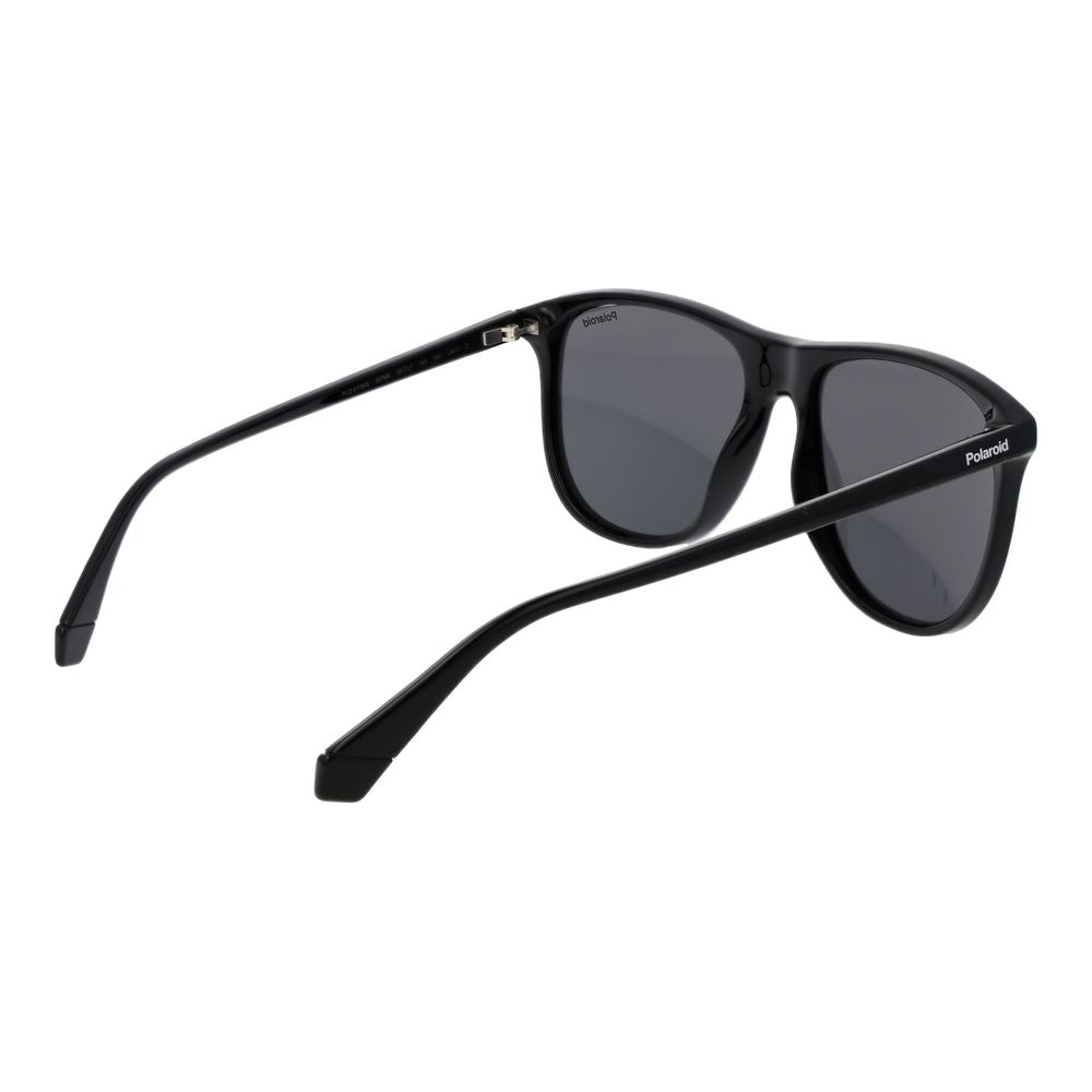 Polaroid Lunettes Soleil Noires, Polycarbonate, Polarisées Homme