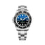 Bobroff Montre Habillé Tabarca, Acier Inoxydable, Cadran Bleu