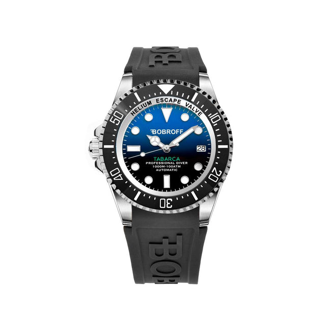 Bobroff Montre Sport Automatique, Acier Inoxydable, Étanche 100ATM - Bobroff | Hollys Men