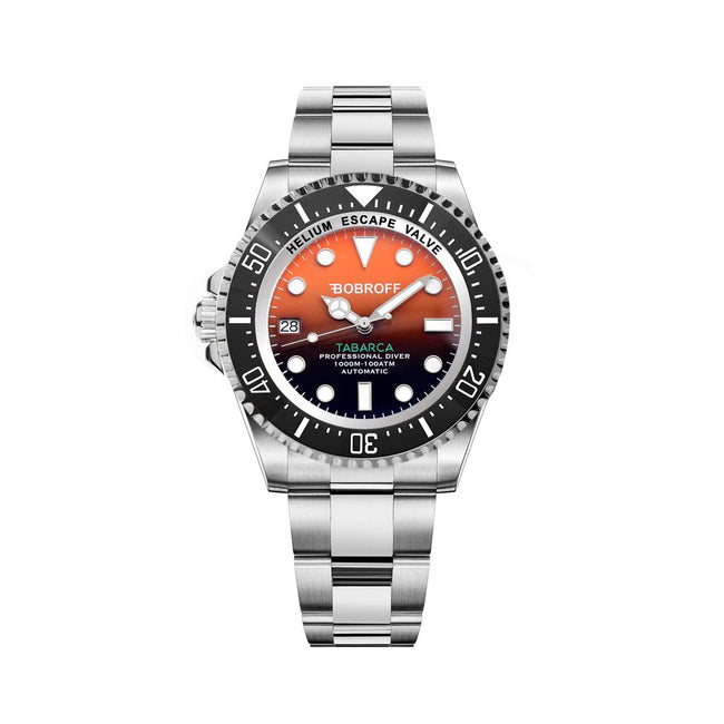 Bobroff Montre Sport Automatique, Acier Inoxydable, Étanche 100ATM - Bobroff | Hollys Men
