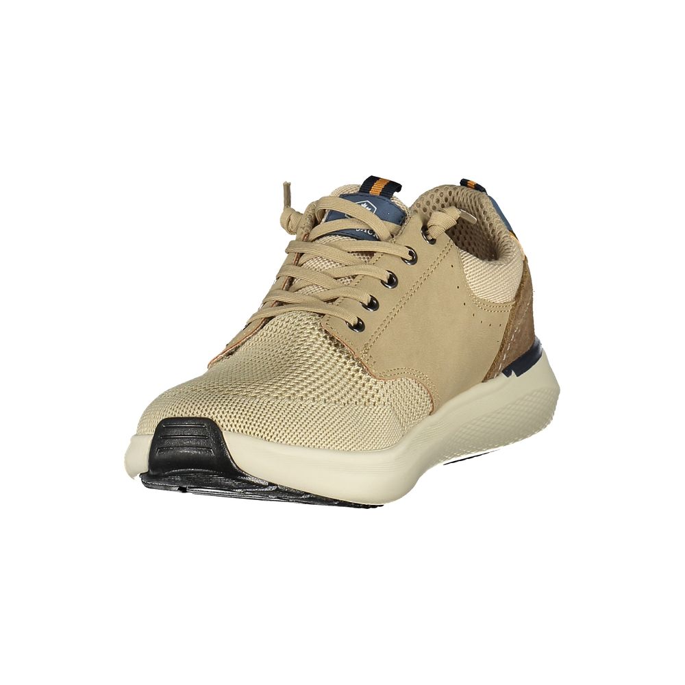 Lumberjack Baskets beige polyuréthane, détails contrastés