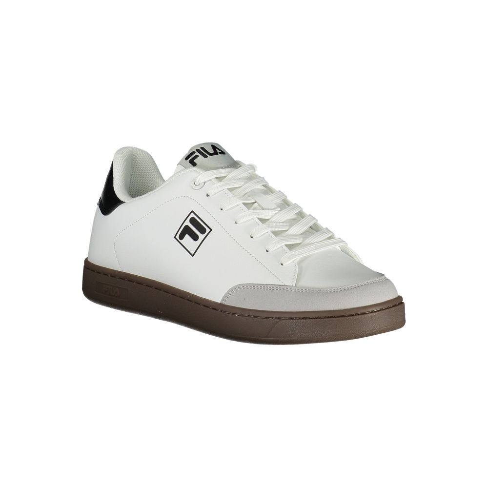 Fila Baskets Blanches Homme, Design Urbain, Semelle Contrastée