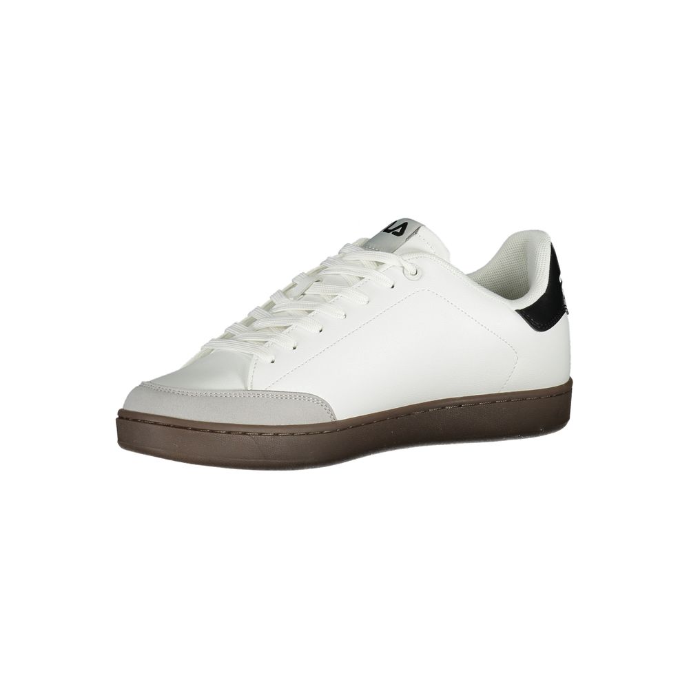 Fila Baskets Blanches Homme, Design Urbain, Semelle Contrastée