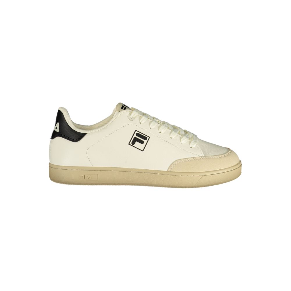 Fila Baskets Blanches, Détails Contrastés, Semelle Confort