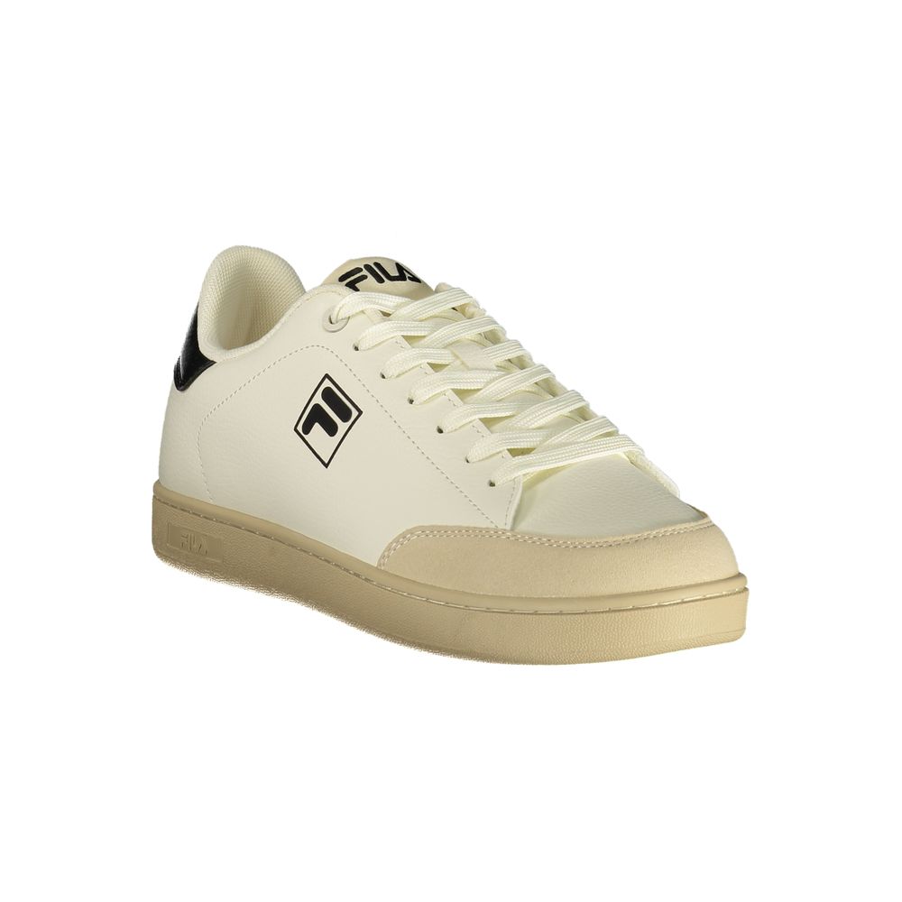 Fila Baskets Blanches, Détails Contrastés, Semelle Confort