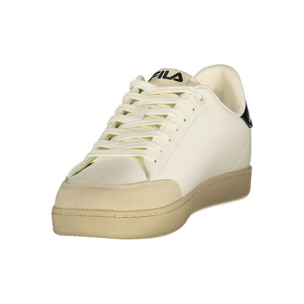 Fila Baskets Blanches, Détails Contrastés, Semelle Confort