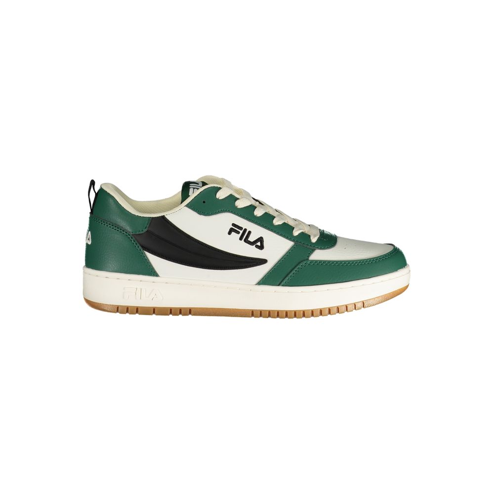 Fila Baskets Blanches, Détails Contrastés, Semelle Amovible