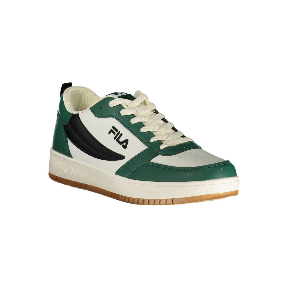 Fila Baskets Blanches, Détails Contrastés, Semelle Amovible
