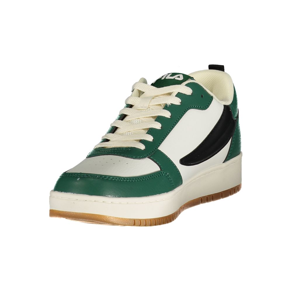 Fila Baskets Blanches, Détails Contrastés, Semelle Amovible