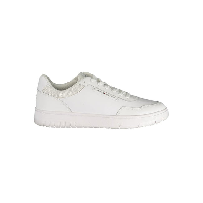 Tommy Hilfiger Baskets Blanches, Polyuréthane, Design Contrasté - Tommy Hilfiger | Hollys Men