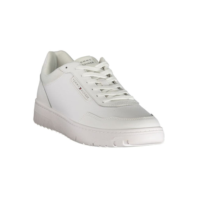 Tommy Hilfiger Baskets Blanches, Polyuréthane, Design Contrasté - Tommy Hilfiger | Hollys Men