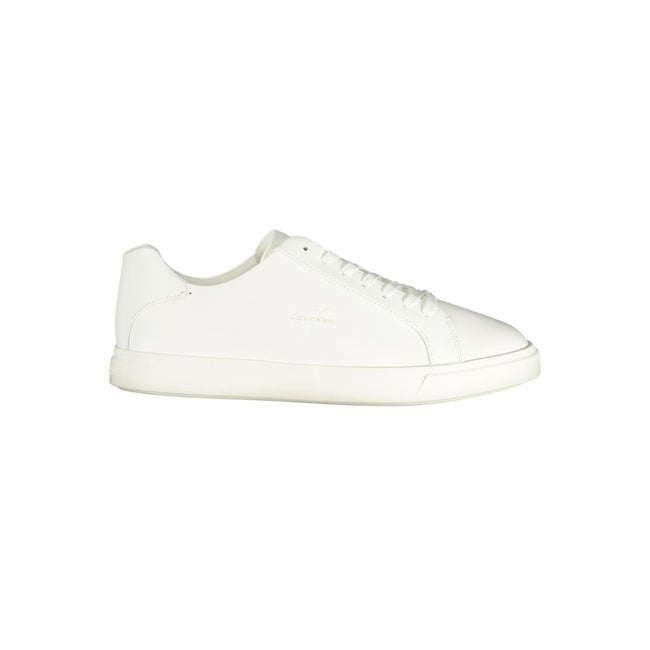 Calvin Klein Baskets Blanches, Polyuréthane, Semelle Amovible - Calvin Klein | Hollys Men