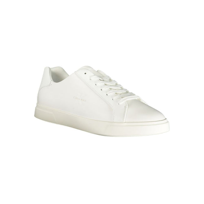 Calvin Klein Baskets Blanches, Polyuréthane, Semelle Amovible - Calvin Klein | Hollys Men