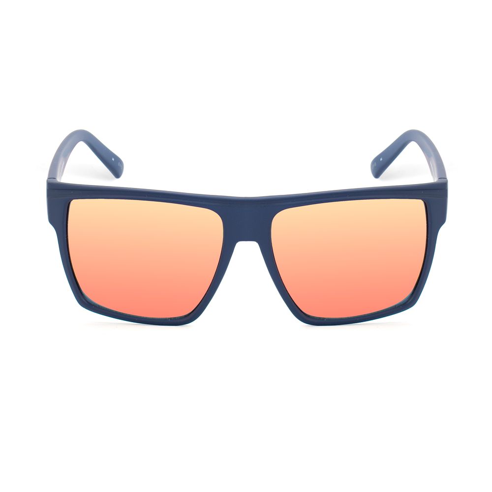 Guess Lunettes de Soleil Bleues, Résine Premium, Protection UV